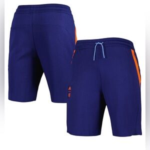 Adidas Men’s New York City FC Player Travel Shorts Royal Size 3XL XL New